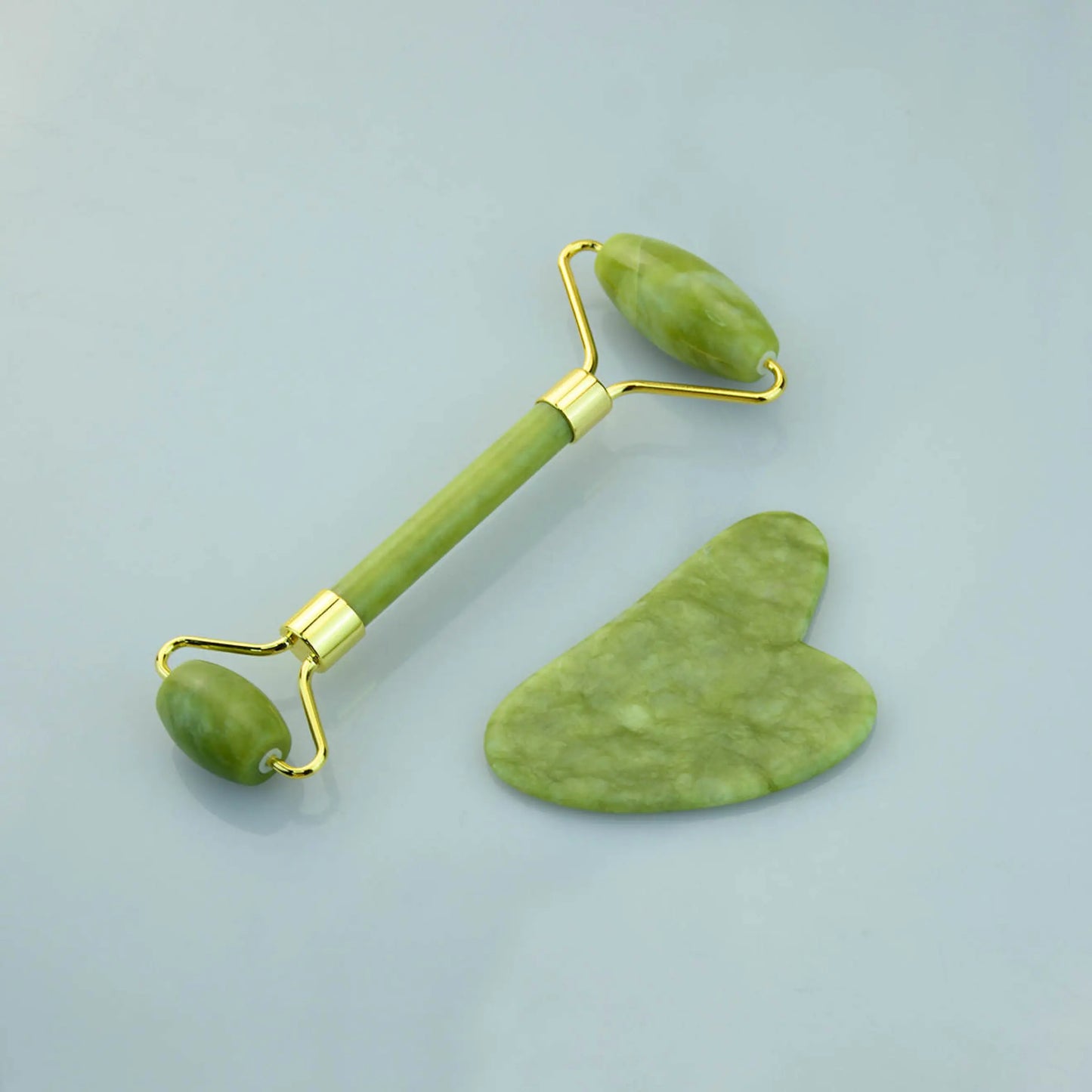 Jade Roller and Gua Sha Skincare Smooth Comfort Pack Skincare Routine