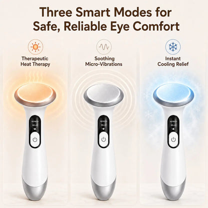 Revitalize Your Eyes with the SENLAN 3-in-1 Heated Eye Care Wand - Say Goodbye to Dryness, Puffiness, and Dark Circles with Soothing Heat, Refreshing Cooling, and Gentle Vibration!