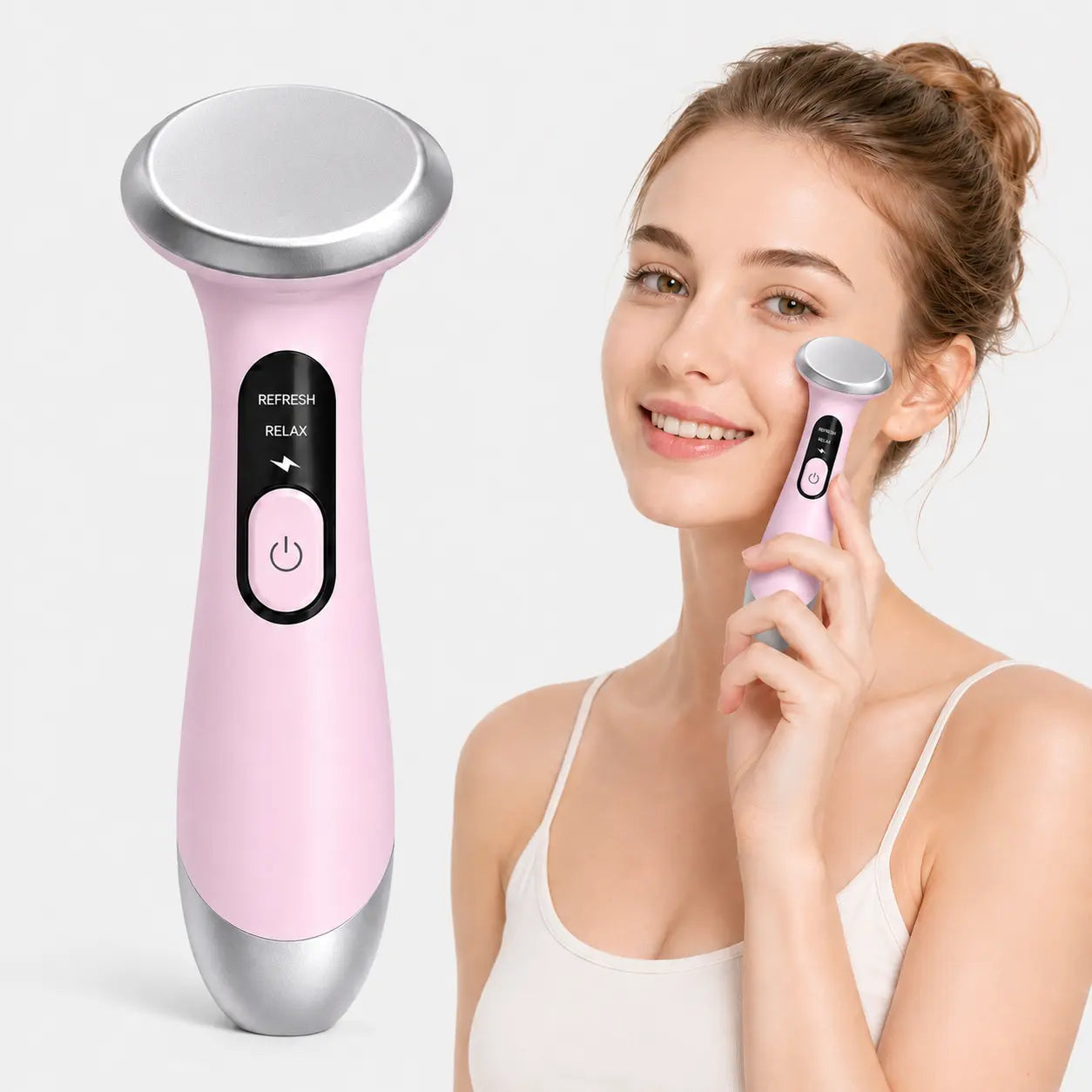 Revitalize Your Eyes with the SENLAN 3-in-1 Heated Eye Care Wand - Say Goodbye to Dryness, Puffiness, and Dark Circles with Soothing Heat, Refreshing Cooling, and Gentle Vibration!