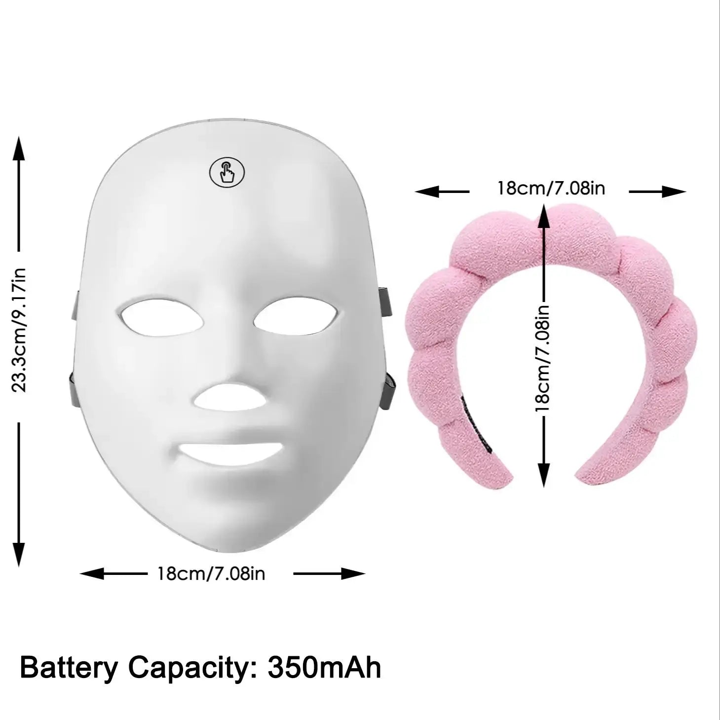 Transform Your Skincare Routine with the 7 Color LED Beauty Mask - Perfect Gift for Women!