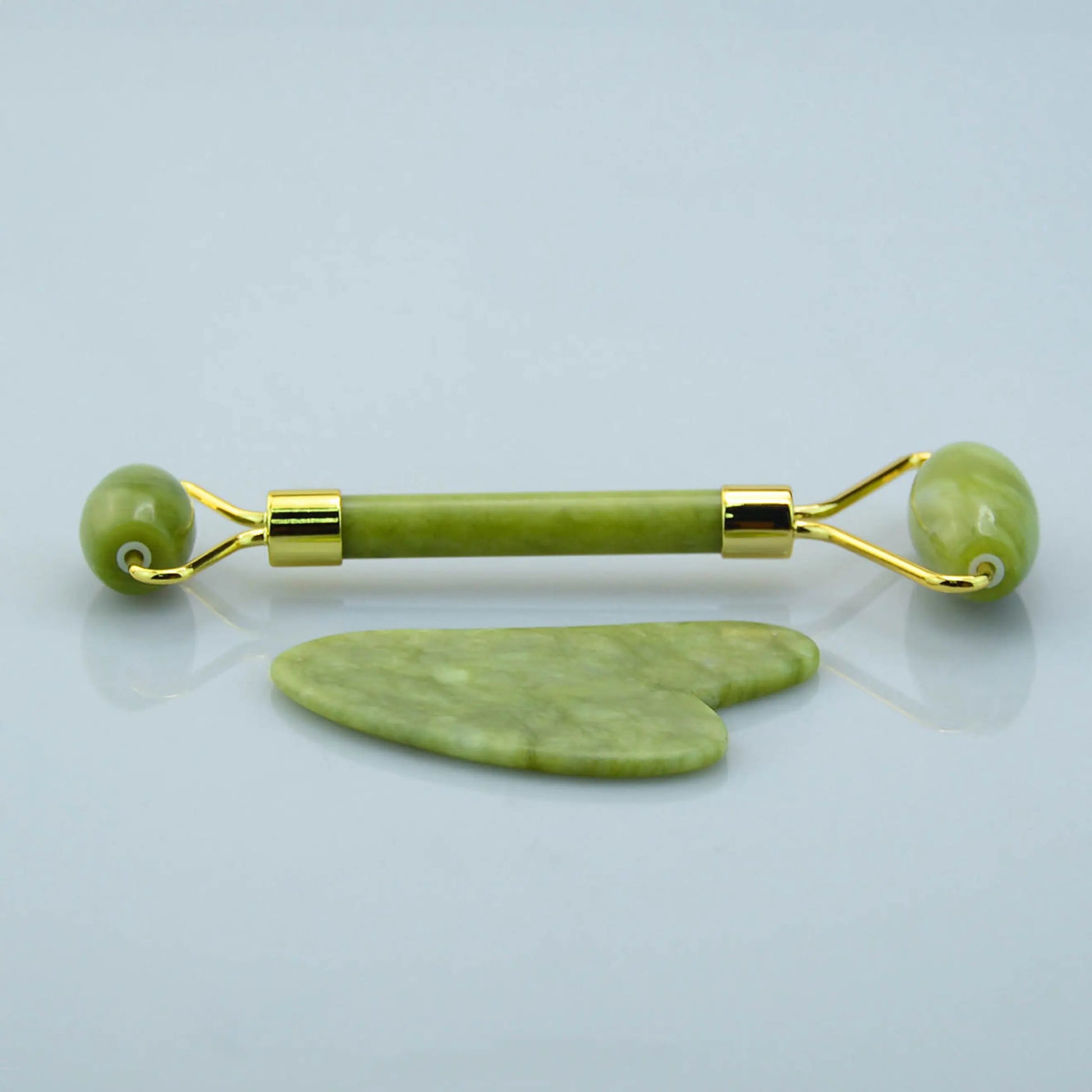 Jade Roller and Gua Sha Skincare Smooth Comfort Pack Skincare Routine